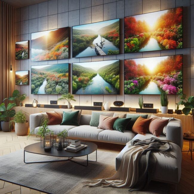 TVs Smart, novas tecnologias em 2025