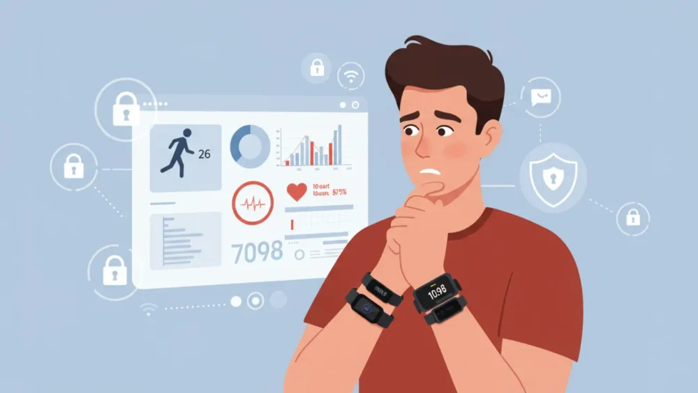 privacidade-seguranca-dados-wearables-tecnologia-vestivel Futuros wearables com tecnologia inovadora integrada sutilmente ao corpo e vestuário cotidiano